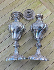 PAIR WALKER & HALL SILVER