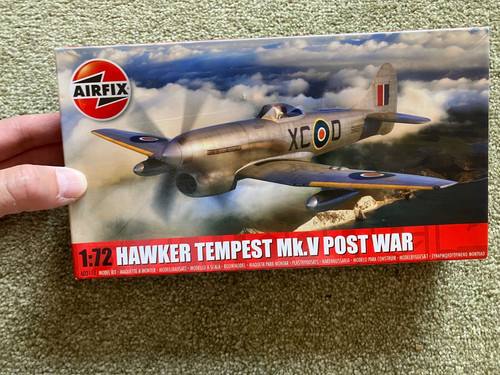 Airfix a02110 hawker tempest - airfix, a02110.