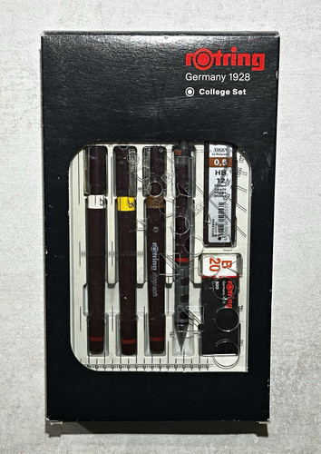 Rotring college set - rotring, technical