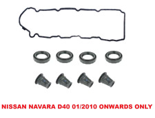 FOR NISSAN NAVARA D40 2.5DCI 4X4 ENGINE ROCKER COVER & INJECTOR SEAL SET 2010 ON
