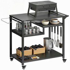 Outsunny Outdoor Grill Cart