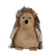 Door Stop Bumper Hedgehog Fabric Dark Brown Animal Design Free Standing Novelty