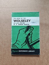 The Book Of The Wolseley -