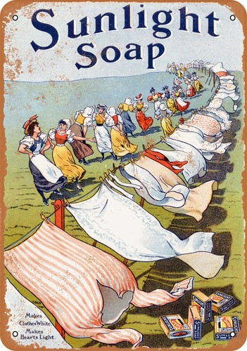 Metal sign 1903 sunlight - -,