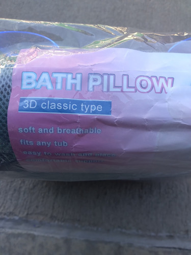 New bath pillow - for, 3d