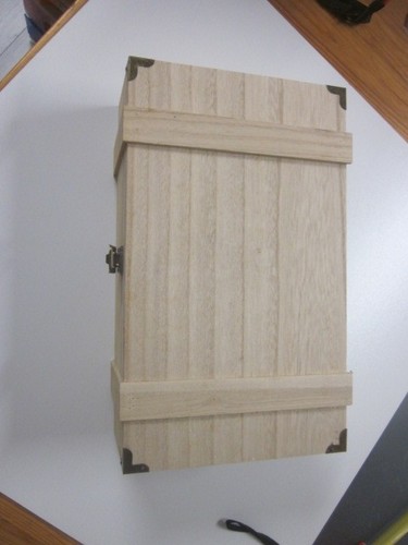 Wooden wine box - wooden, for