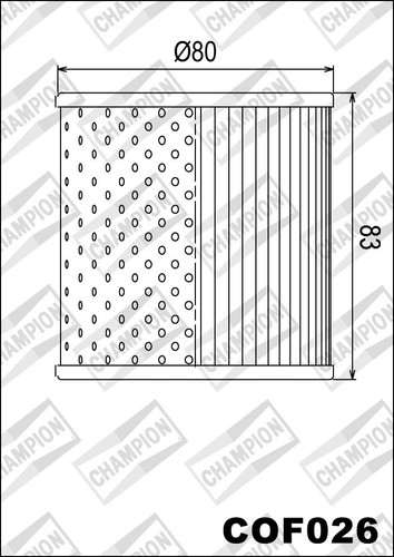Cof026 champion oil filter - champion,