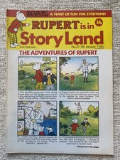 RUPERT THE BEAR in STORYLAND #41 British UK Comics 1984