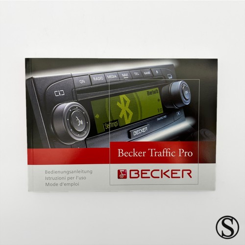 Manual for becker traffic - for,