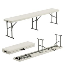 Person folding trestle bench - folding,