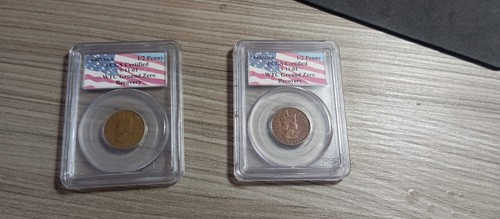 Jamaica half penny - wtc, ground