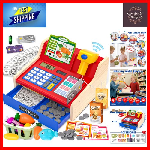 Interactive wooden cash - interactive,