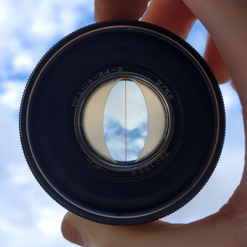 Helios lens modified - 44-2, with