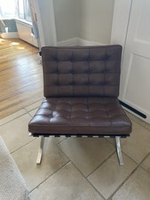 Genuine Barcelona Chair By Mies Van Der Rohe For Knoll