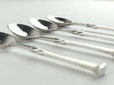 Omar Ramsden silver teaspoons