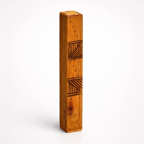 Jati block rainstick - jati,