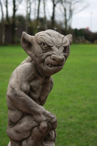 Pair gargoyles goblins - pair,