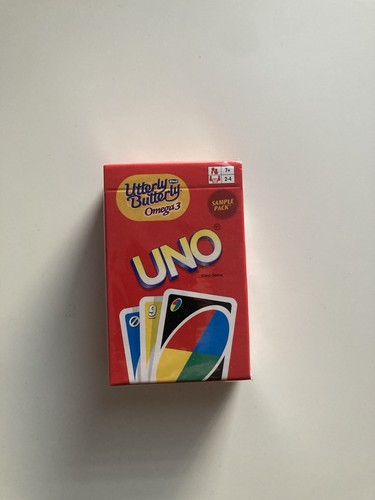 Uno card game - uno, sample