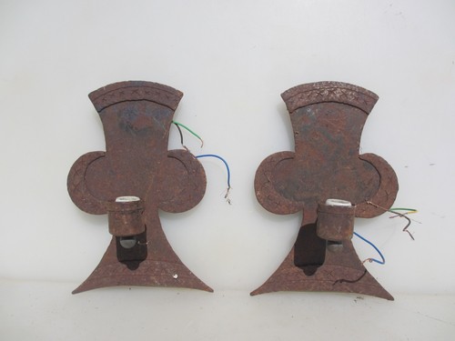 Antique iron wall - antique,