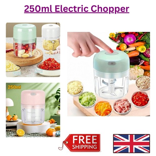 250ml electric chopper mini - electric,