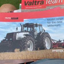Valtra Valmet  tractor range 100/mezzo/ mega/hitech/ 15 page sales brochure 