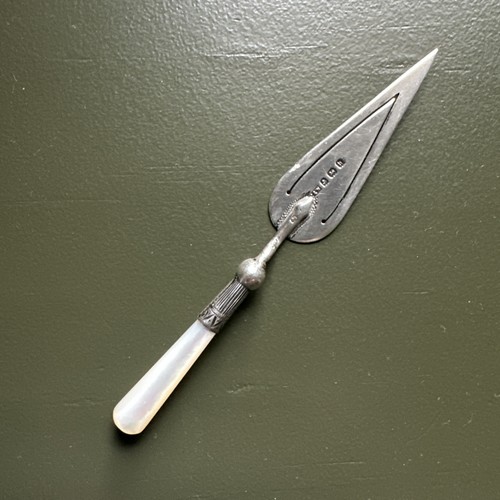 Sterling silver trowel - sterling, trowel-shaped