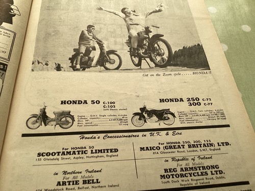 Honda c100 102 c72 - c100, 77