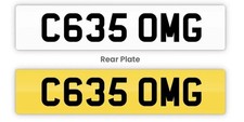 private number plate Mercedes