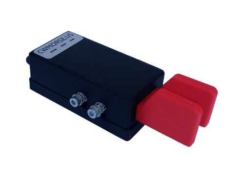 Morse pocket paddle key - cw, w/