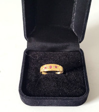 Antique 18ct Gold Ruby and