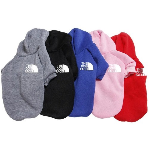 Warm winter dog hoodie thick - warm,