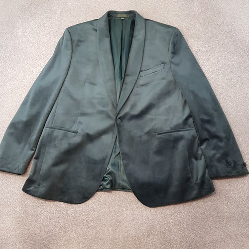 Men jacket 48l green slim - men,