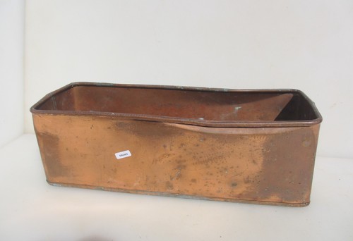 Vintage copper trough - copper,