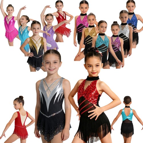 Kids girls sequin latin dance - kids,