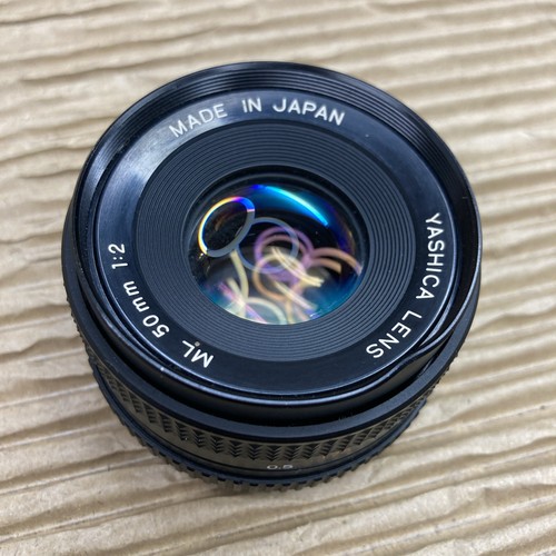 Yashica 50mm lens - lens,
