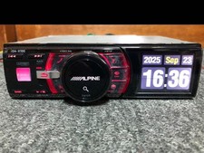 USED ALPINE iDA-X100 MP3/WMA/AAC USB Player Car Audio from Japan