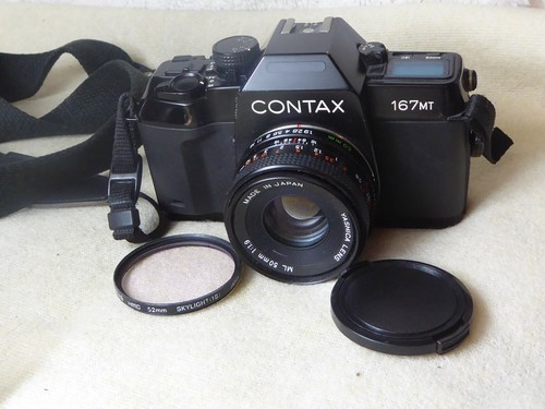 Contax 167 with 50mm 9 - contax,