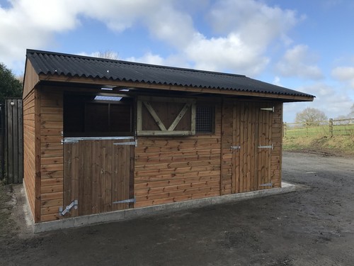 12x12 tack room - 6’, mobile
