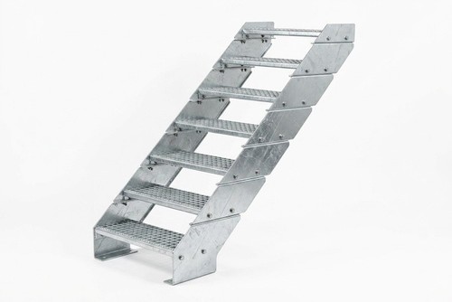 Modular steel steps outdoor - modular, 2