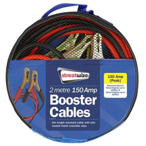 Jump leads 150a - leads, booster