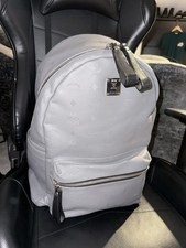 MCM Backpack Titanium Grey