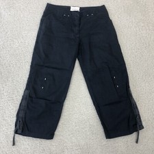 Henri Lloyd 3/4 Shorts Womens UK10 Navy Zip Fly   Summer Holiday Preloved