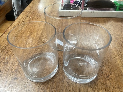 Glass cylinder vases - cylinder,
