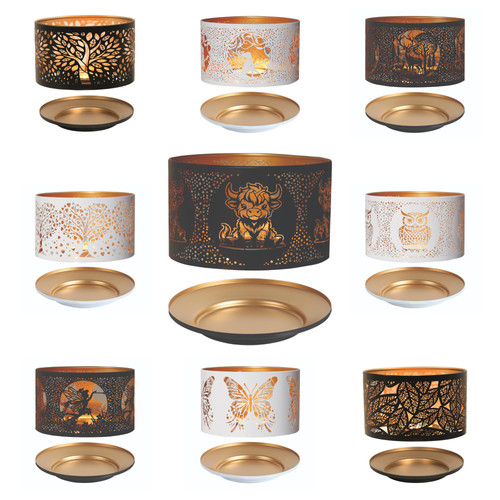 Aroma jar candle - aroma, metal