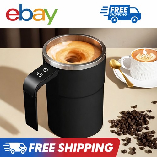 Self stirring coffee mug - coffee,