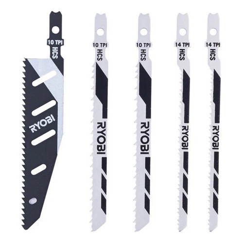 Ryobi jigsaw blade set - ryobi,