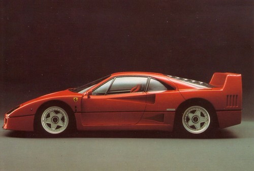 Ferrari f40 car - f40, fridge