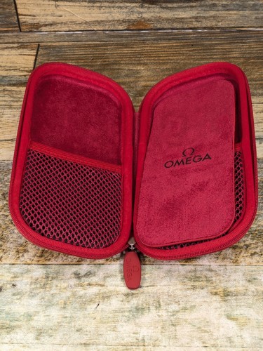 Authentic omega red zippered - authentic,