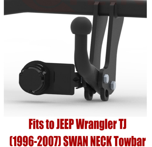 Swan neck tow bar - tow,