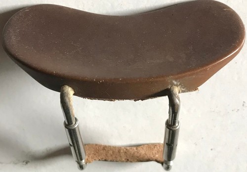 Antique violin chin rest - rest, ebony